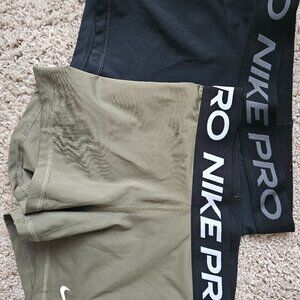 3 inch Nike pro shorts